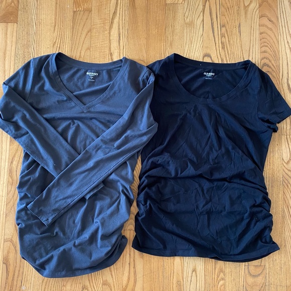 Maternity Shirt Bundle Lot Small Old Navy - Picture 3 of 5